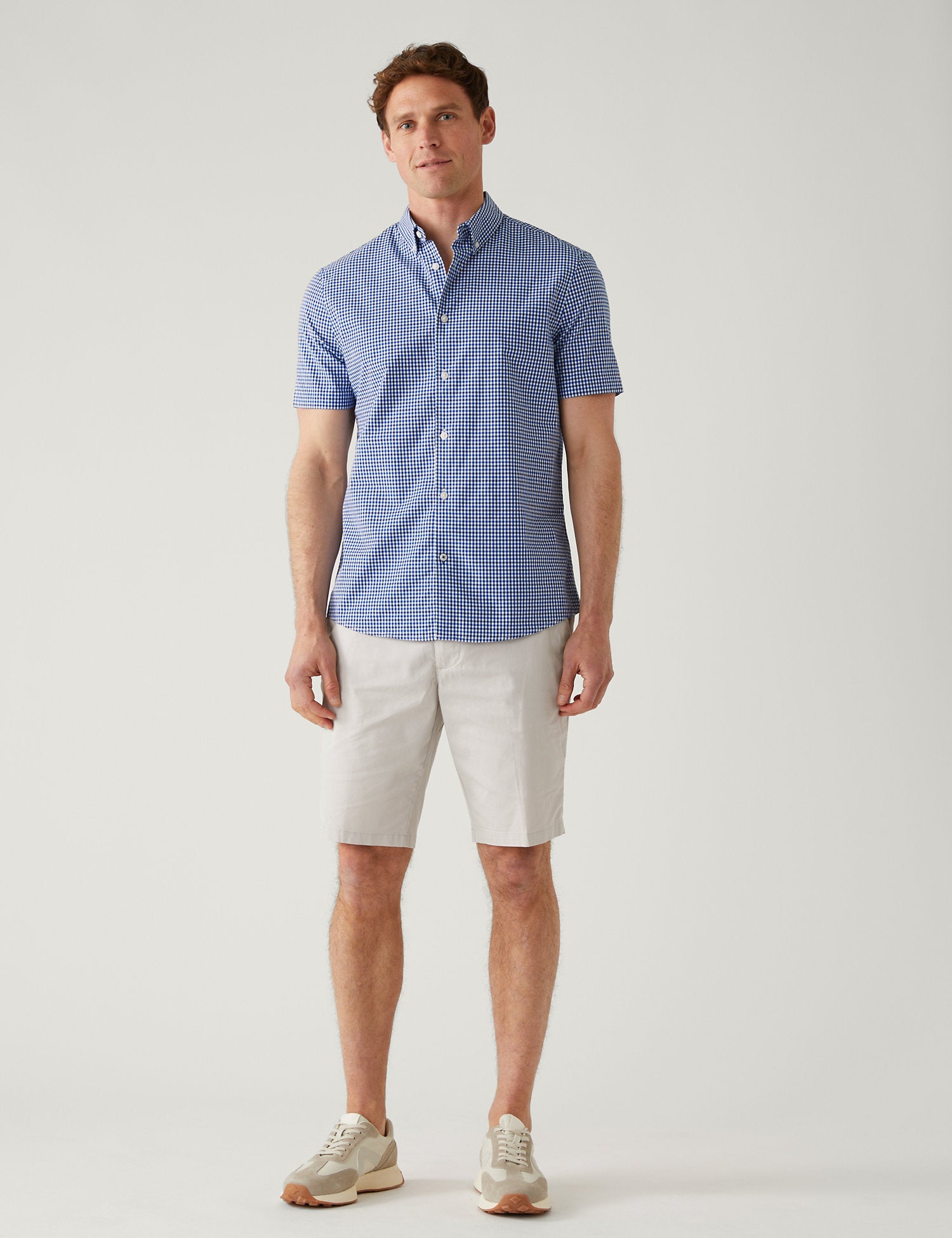 Pure Cotton Gingham Shirt