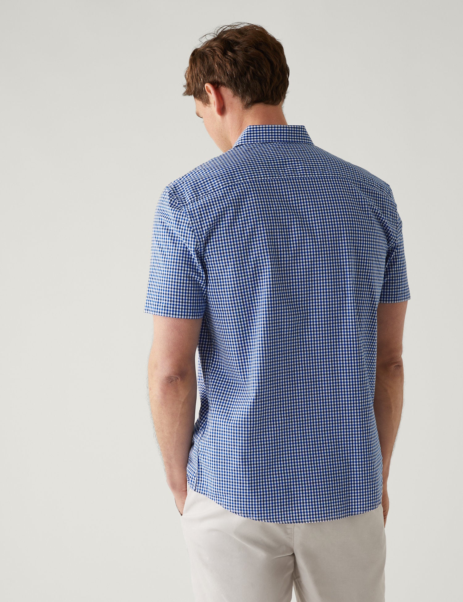 Pure Cotton Gingham Shirt