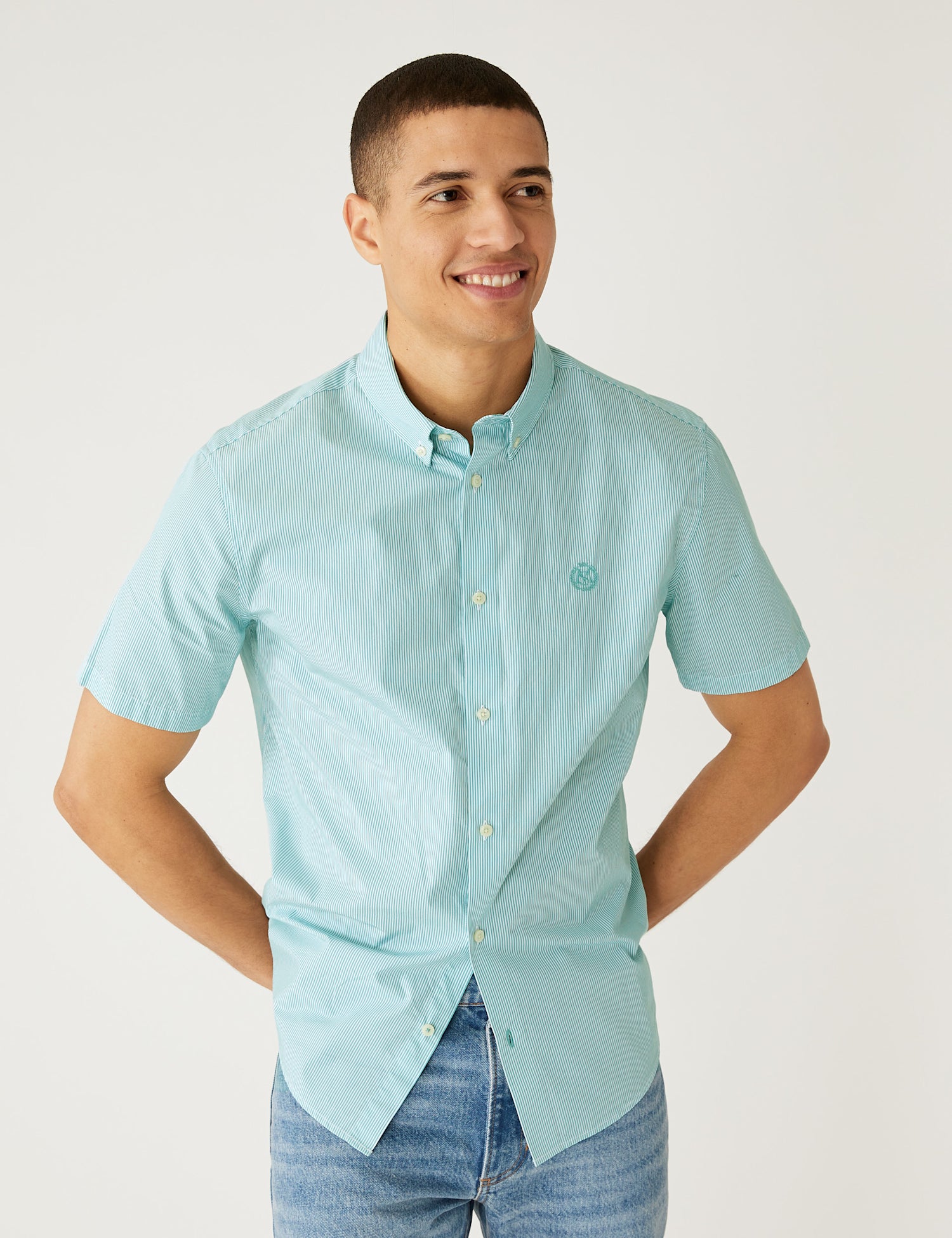 Pure Cotton Striped Shirt