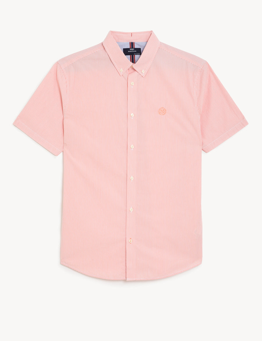 Pure Cotton Striped Shirt