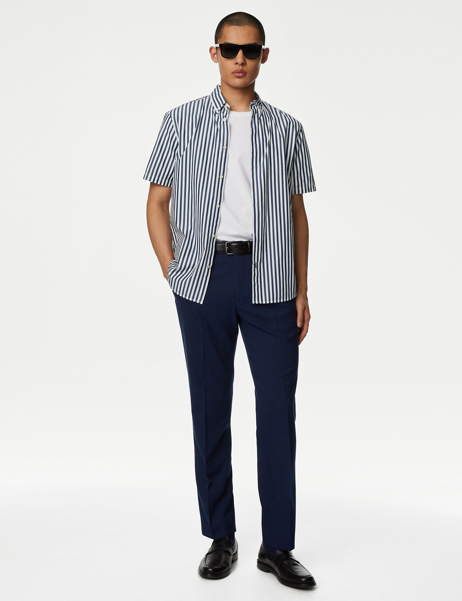 Pure Cotton Striped Shirt