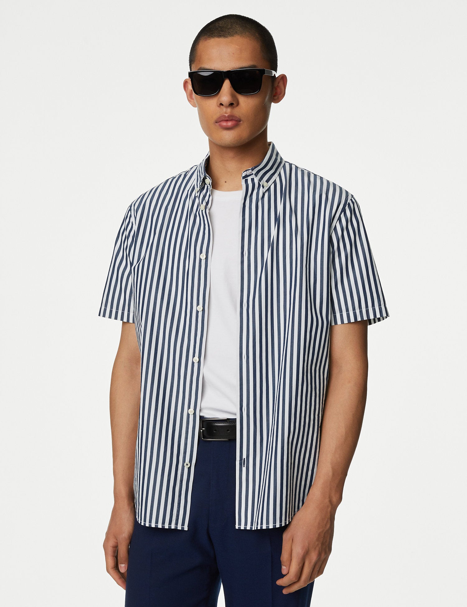 Pure Cotton Striped Shirt
