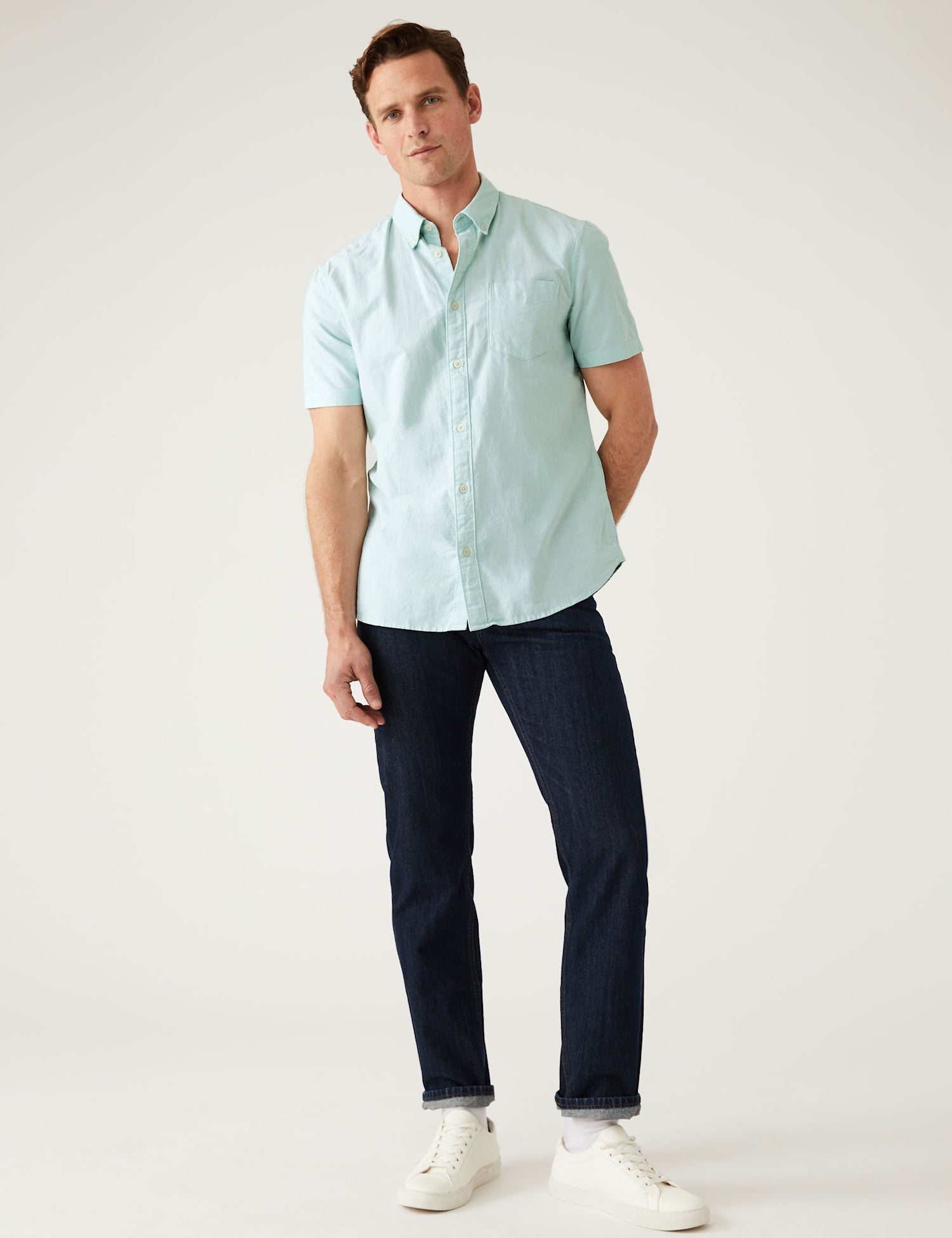Pure Cotton Oxford Shirt