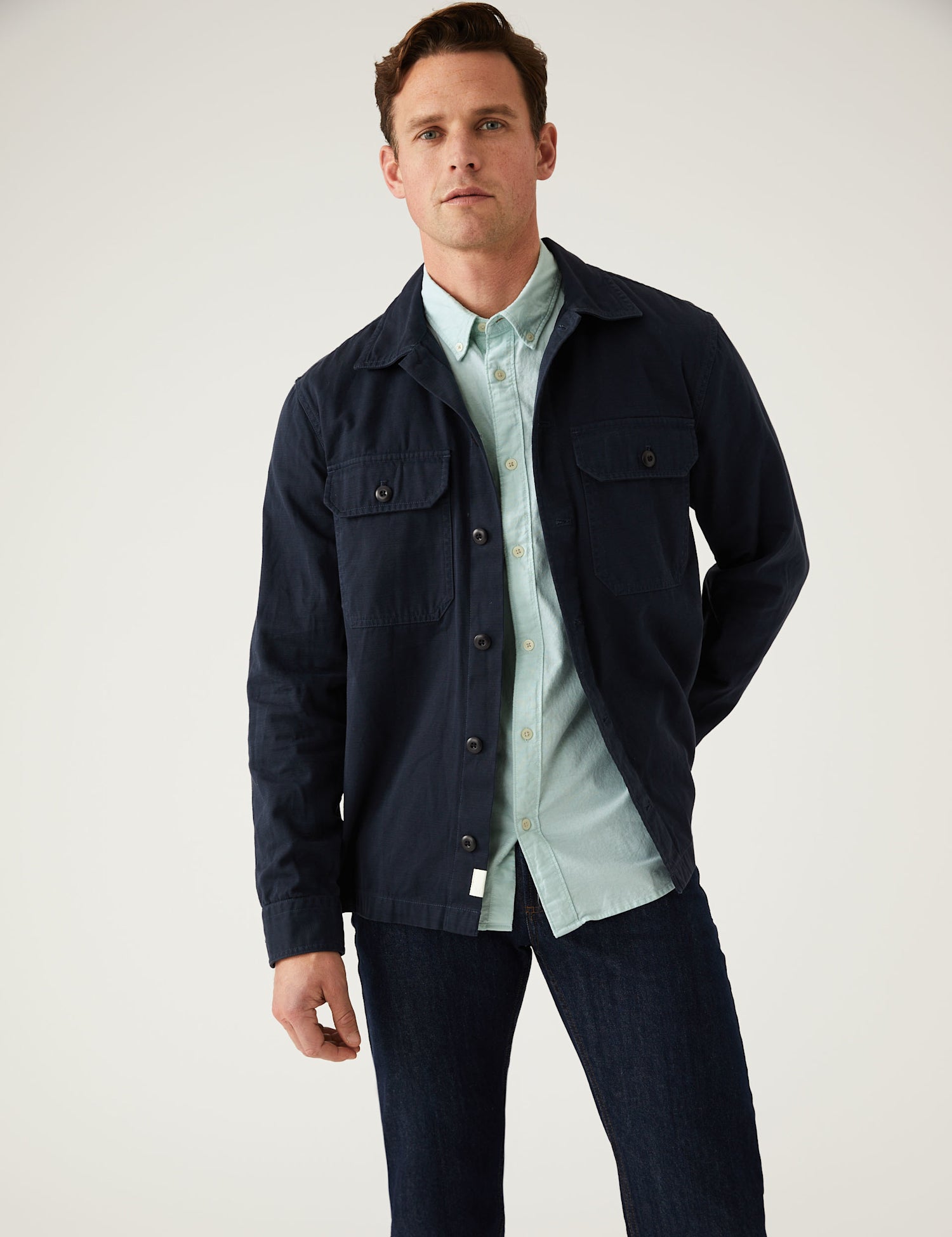 Pure Cotton Oxford Shirt