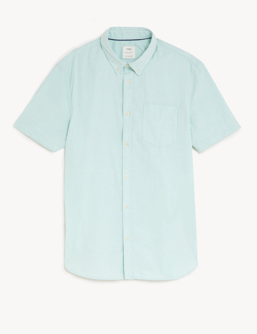 Pure Cotton Oxford Shirt