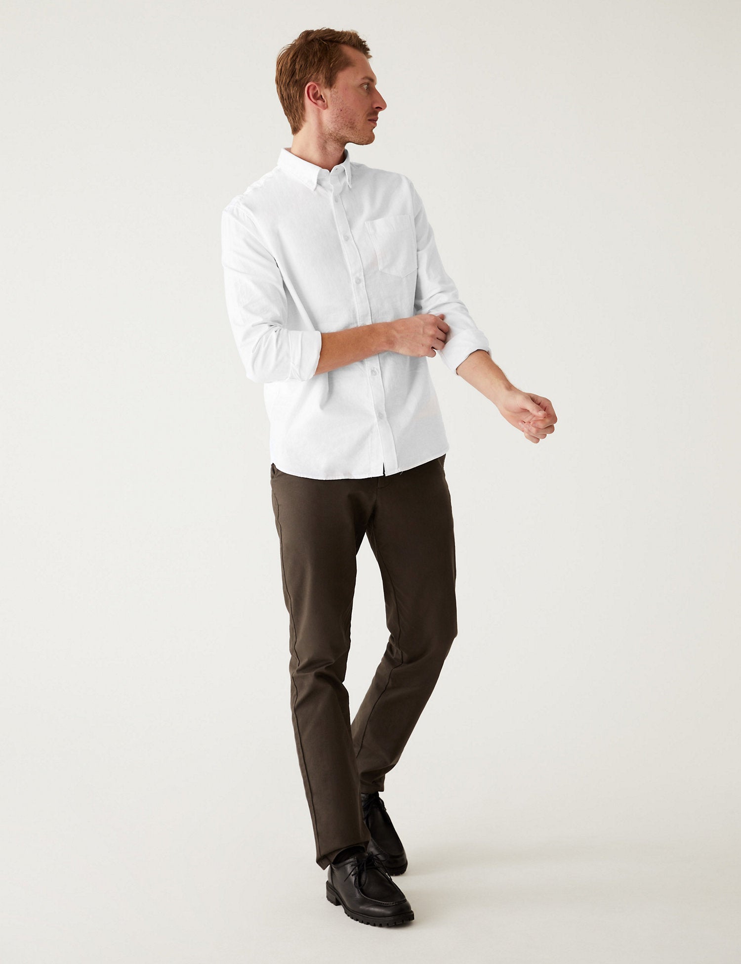 Pure Cotton Oxford Shirt