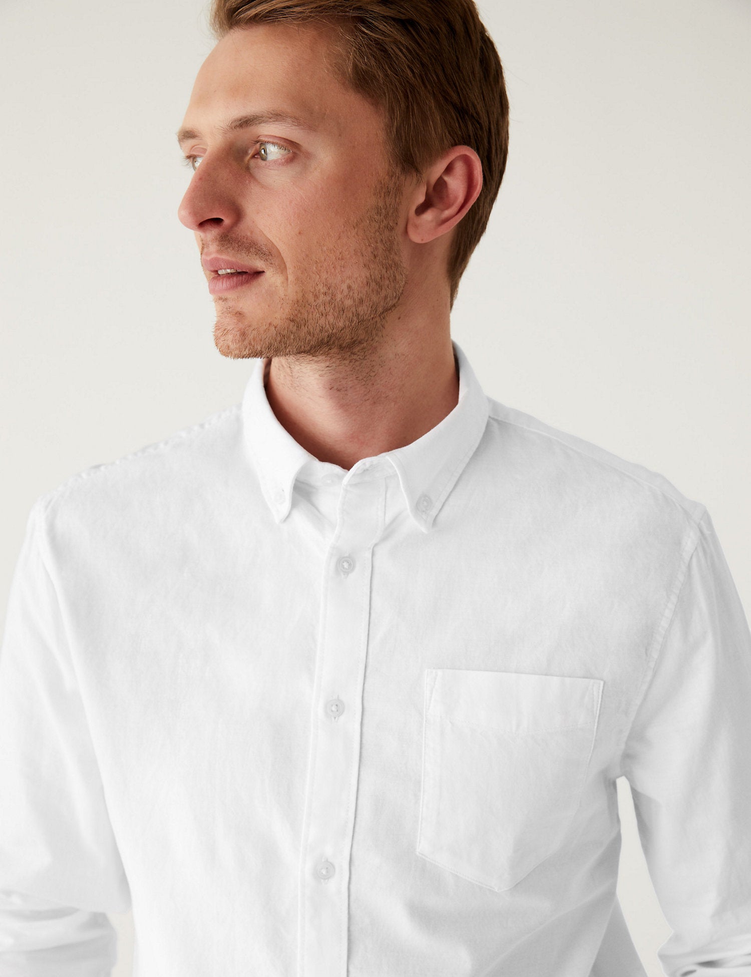 Pure Cotton Oxford Shirt
