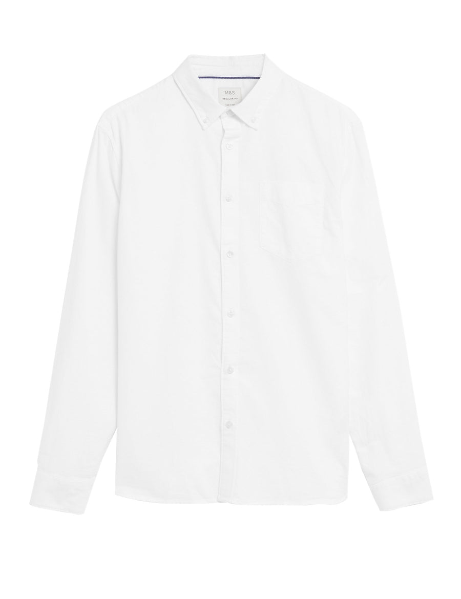 Pure Cotton Oxford Shirt