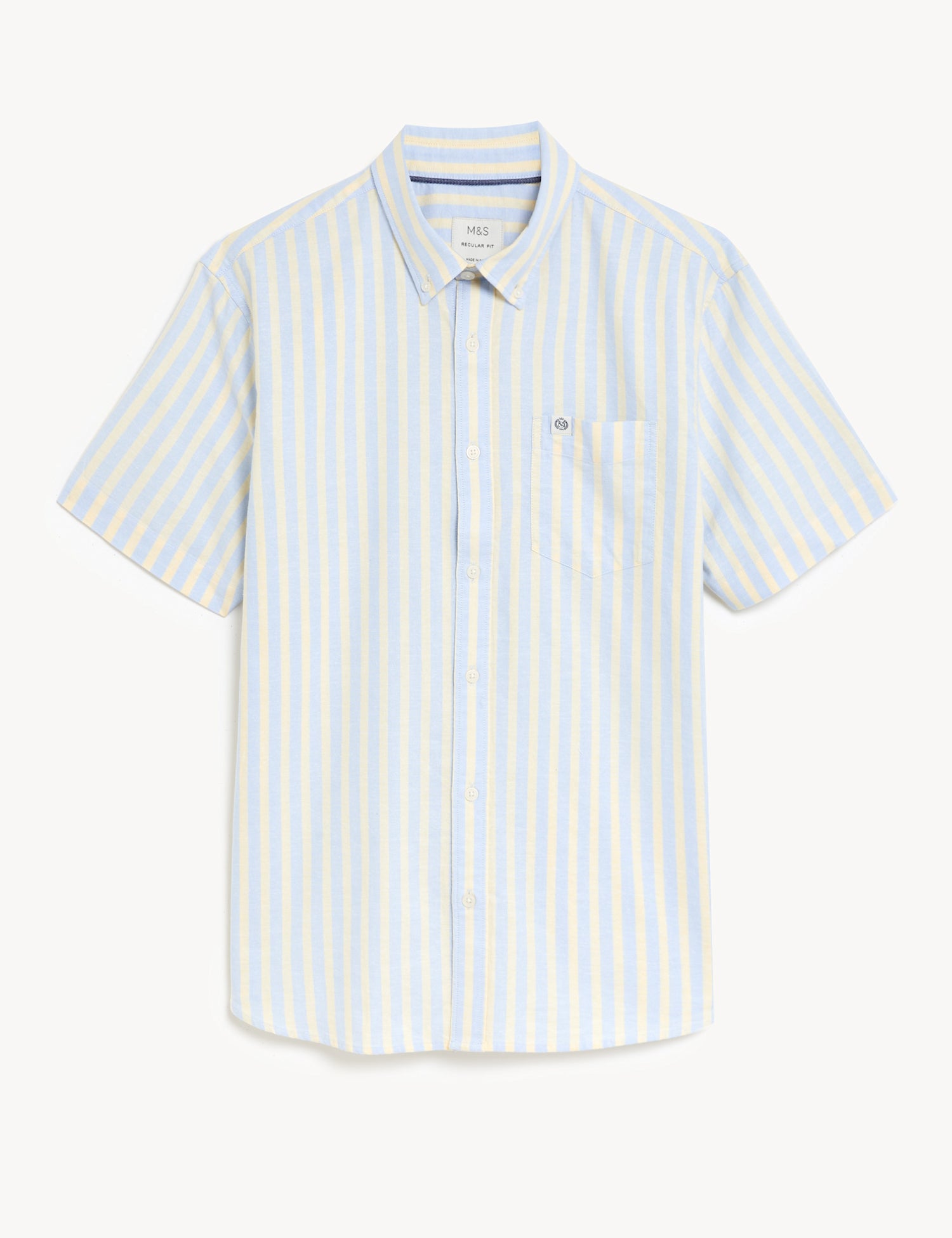 Pure Cotton Striped Oxford Shirt