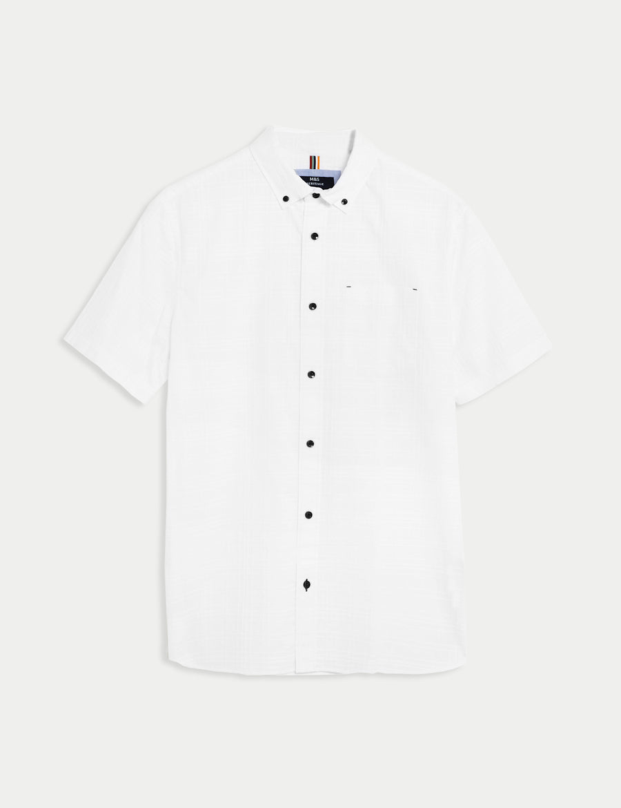 Pure Cotton Check Shirt