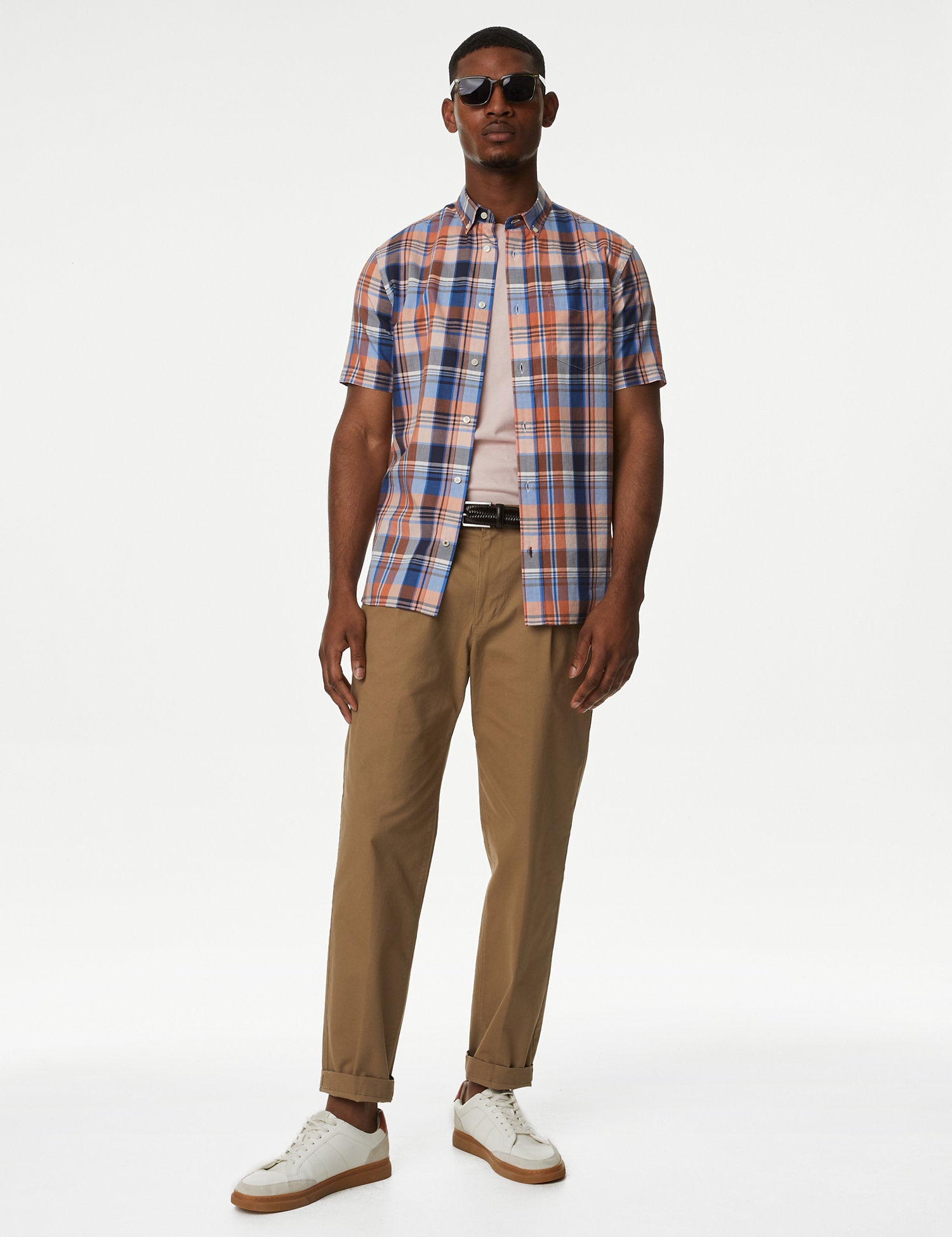 Pure Cotton Check Shirt
