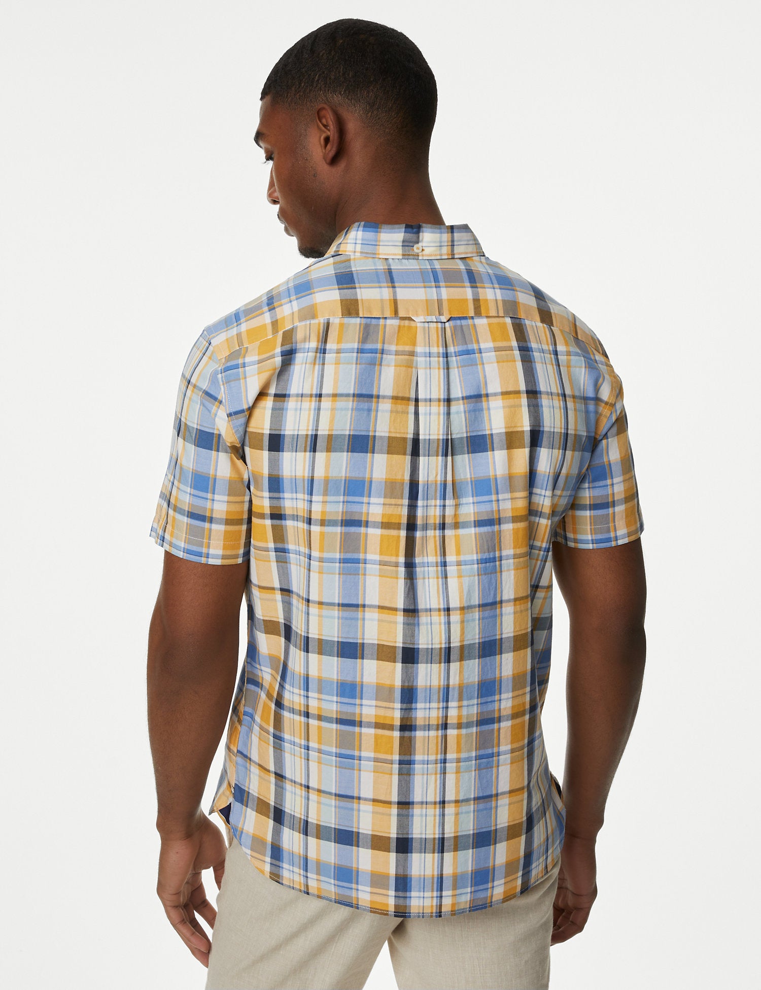 Pure Cotton Check Shirt