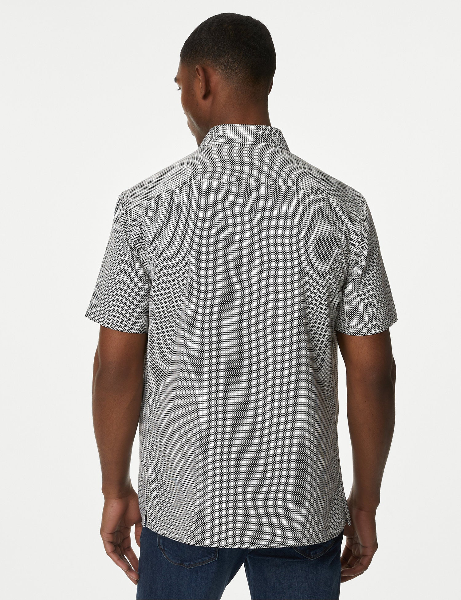 Geometric Print Shirt