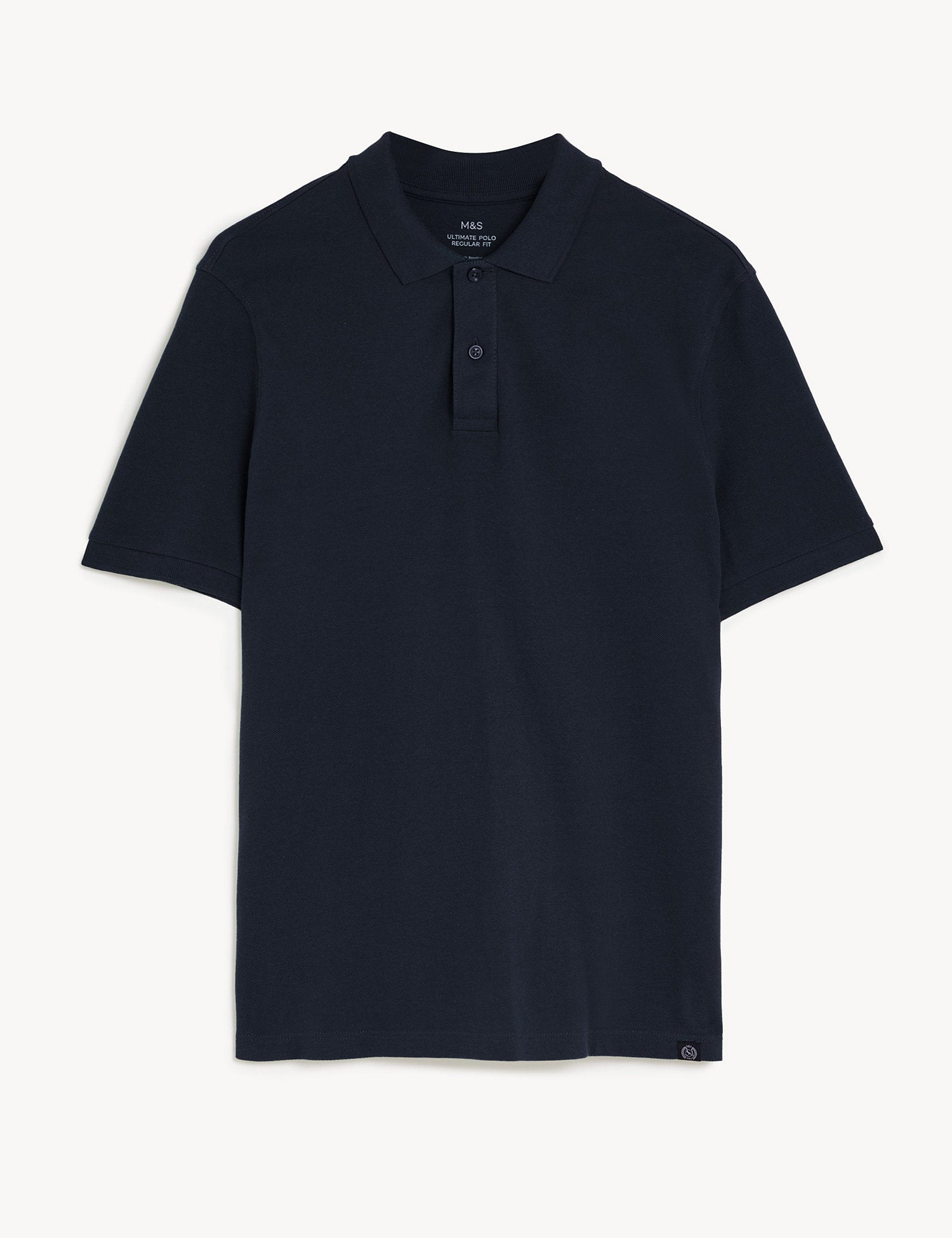 Pure Cotton Pique Polo Shirt