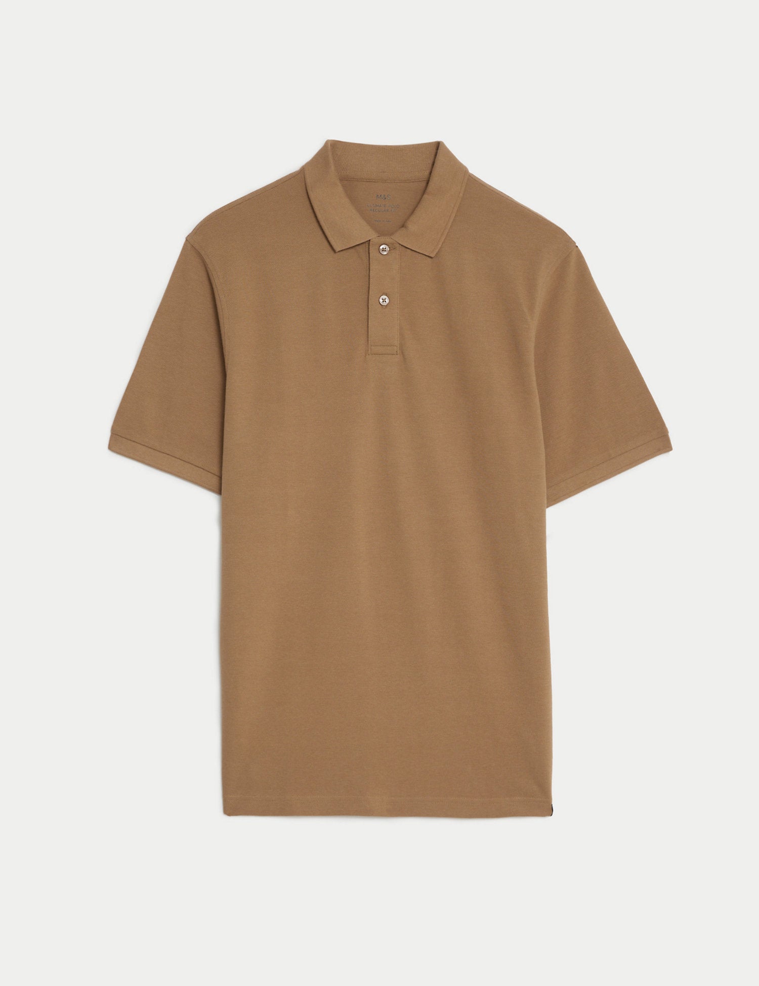 Pure Cotton Pique Polo Shirt