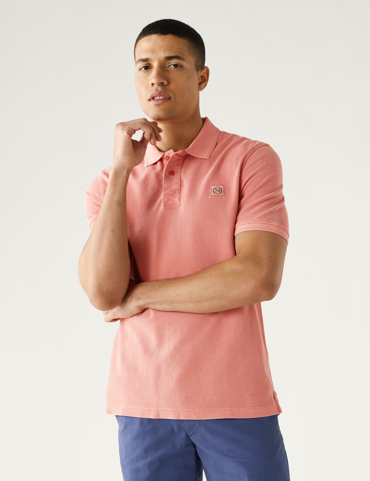 Pure Cotton Polo Shirt