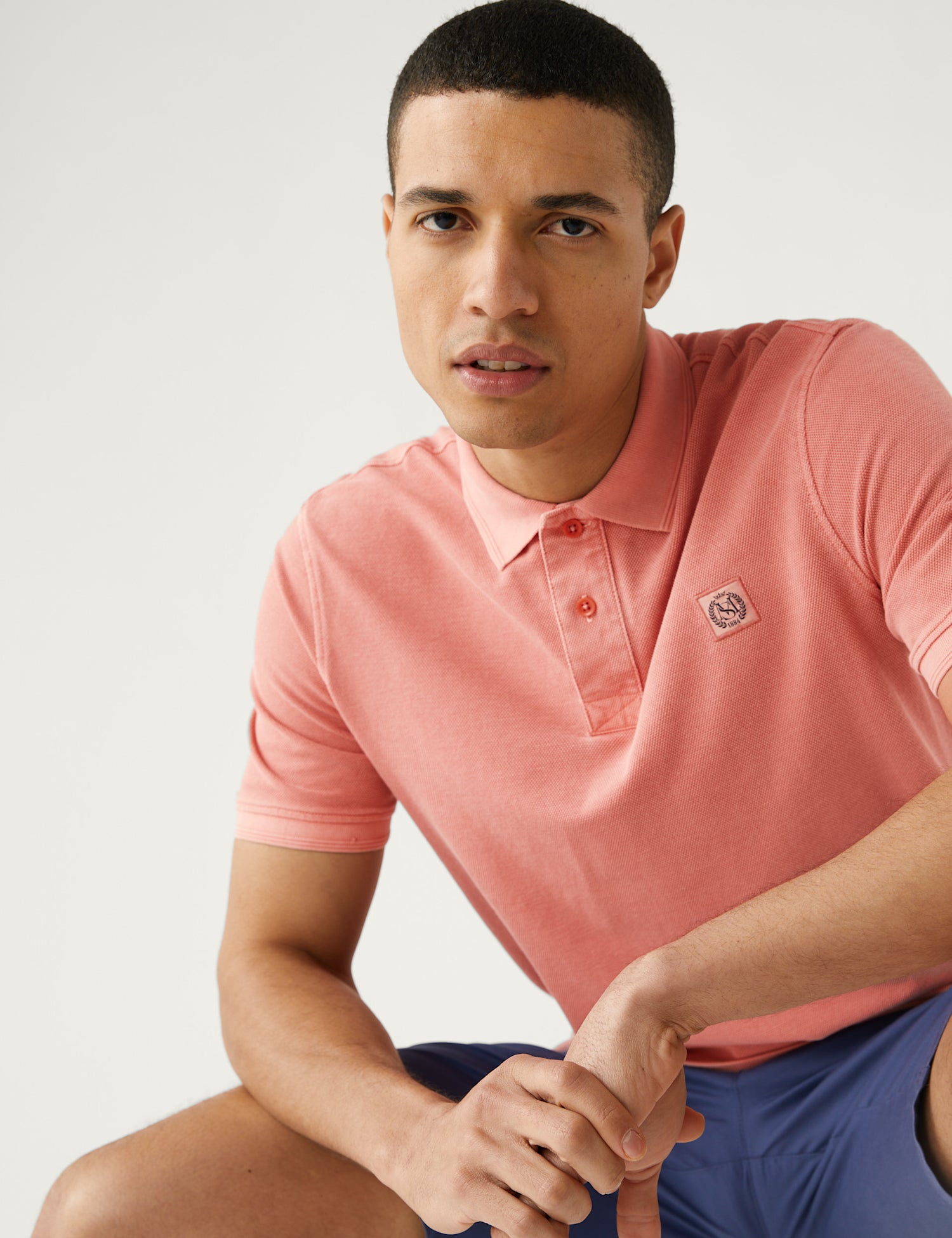 Pure Cotton Polo Shirt