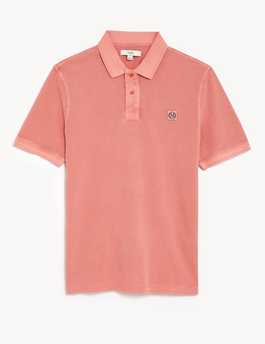 Pure Cotton Polo Shirt