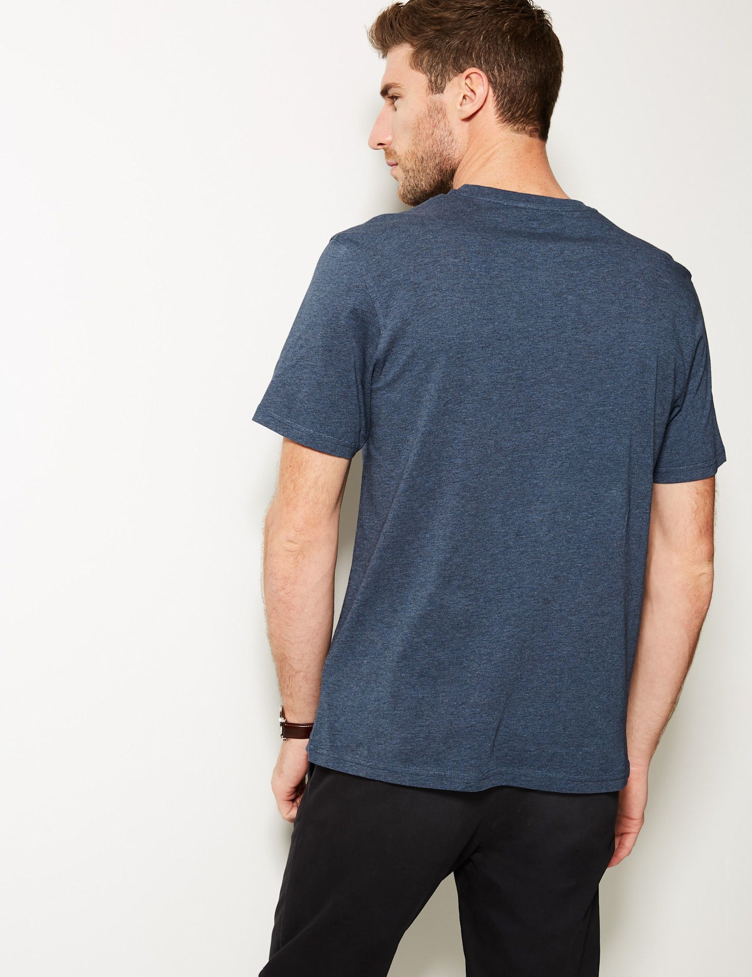 Pure Cotton Crew Neck T-Shirt