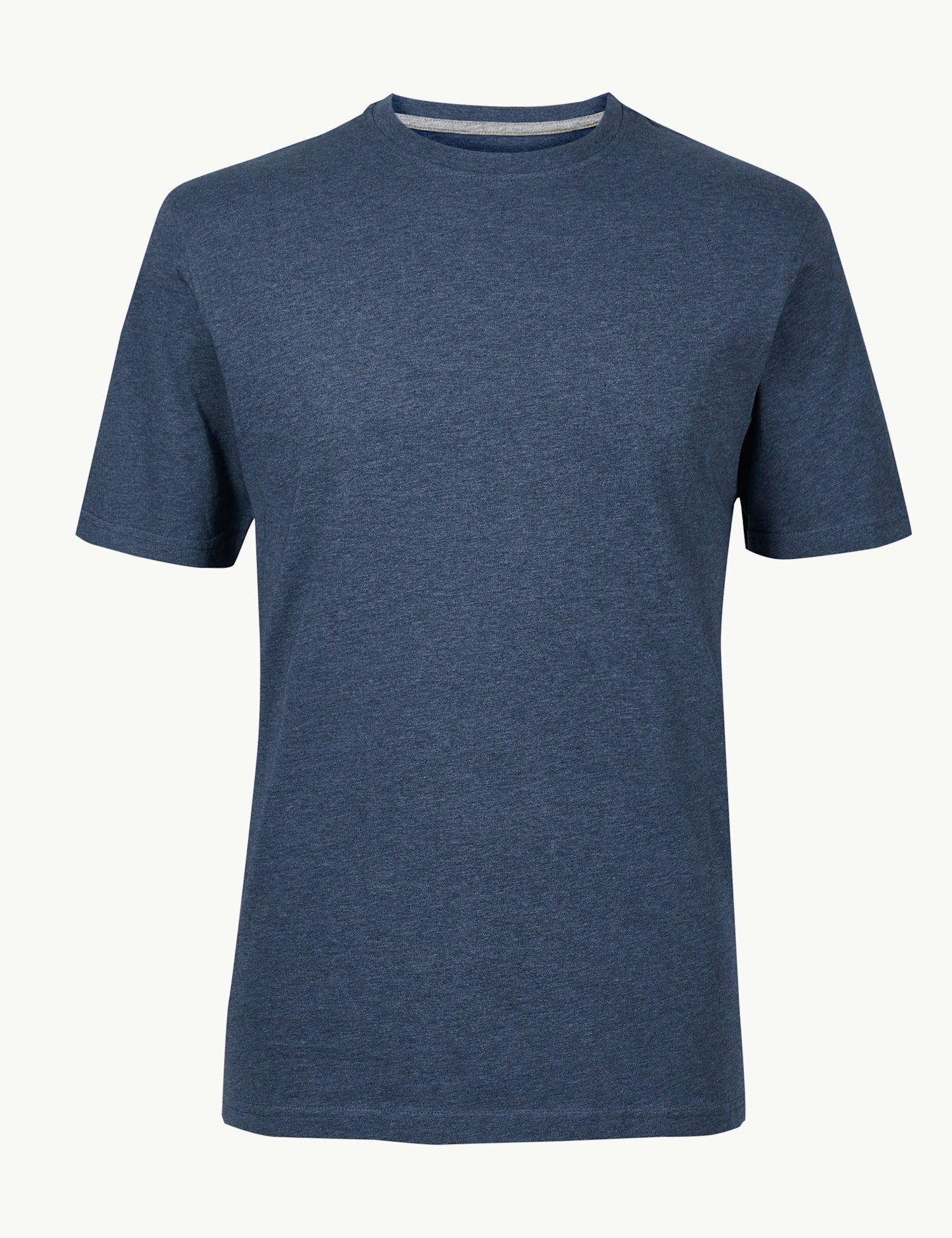 Pure Cotton Crew Neck T-Shirt