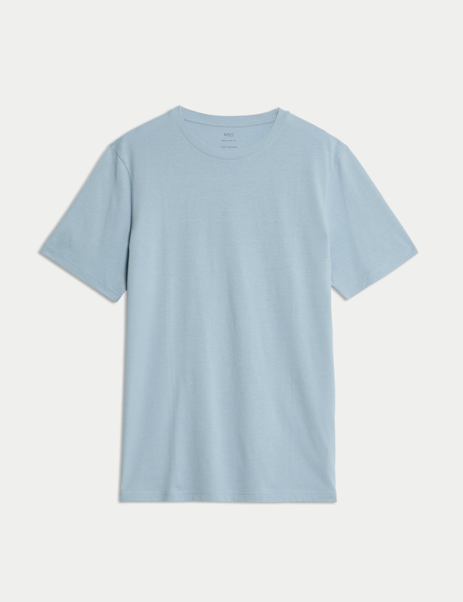 Regular Fit Pure Cotton Crew Neck T-Shirt