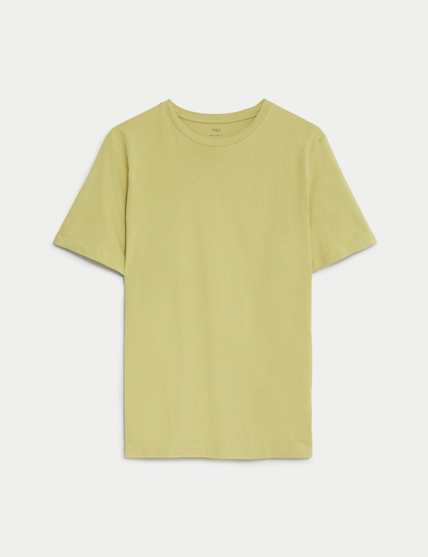 Regular Fit Pure Cotton Crew Neck T-Shirt