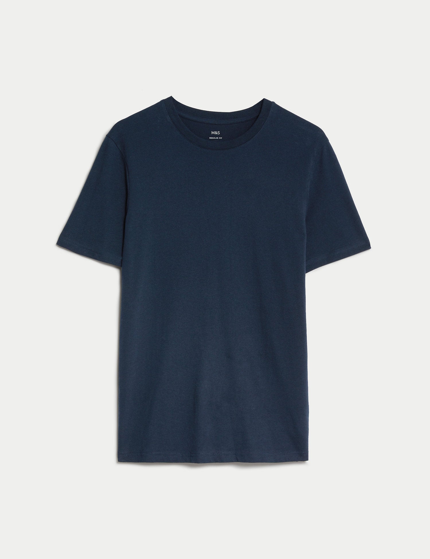Pure Cotton Crew Neck T-Shirt