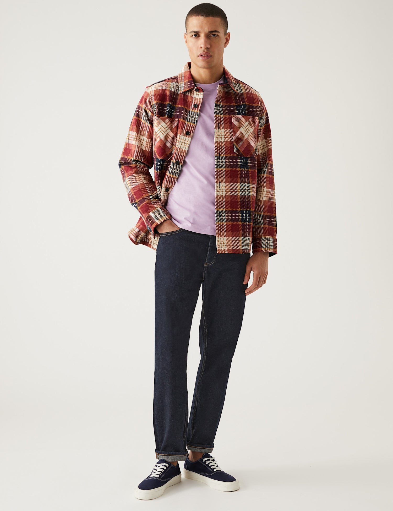 Regular Fit Pure Cotton Crew Neck T-Shirt