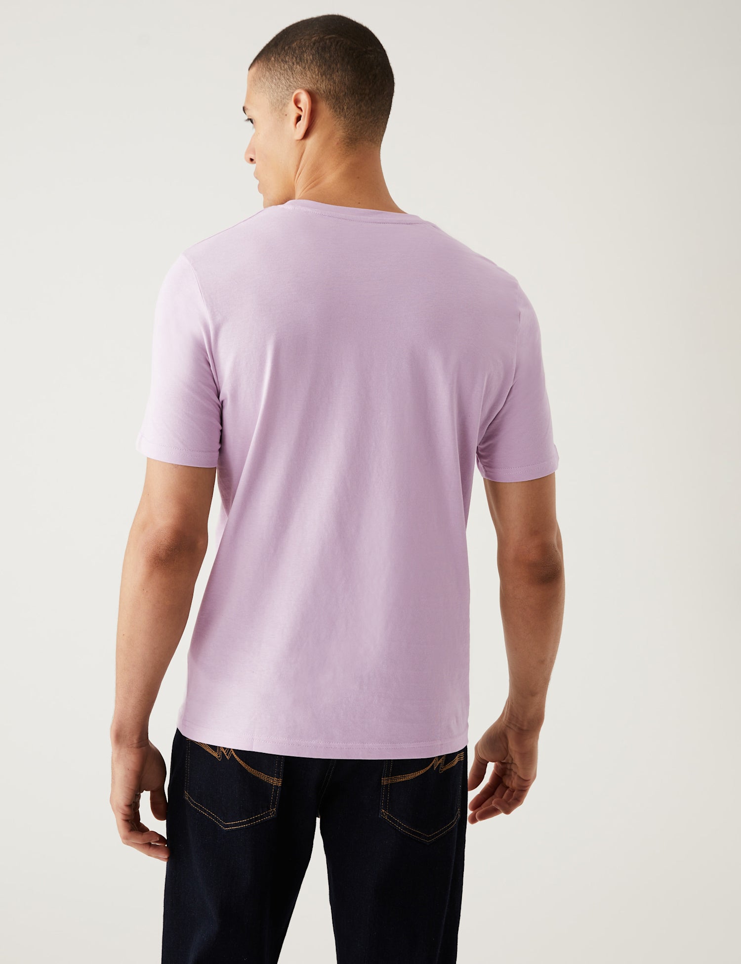 Regular Fit Pure Cotton Crew Neck T-Shirt