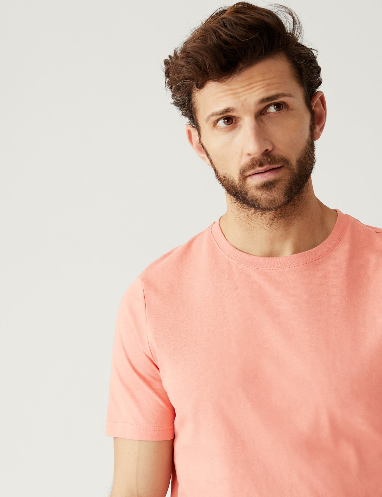 Regular Fit Pure Cotton Crew Neck T-Shirt