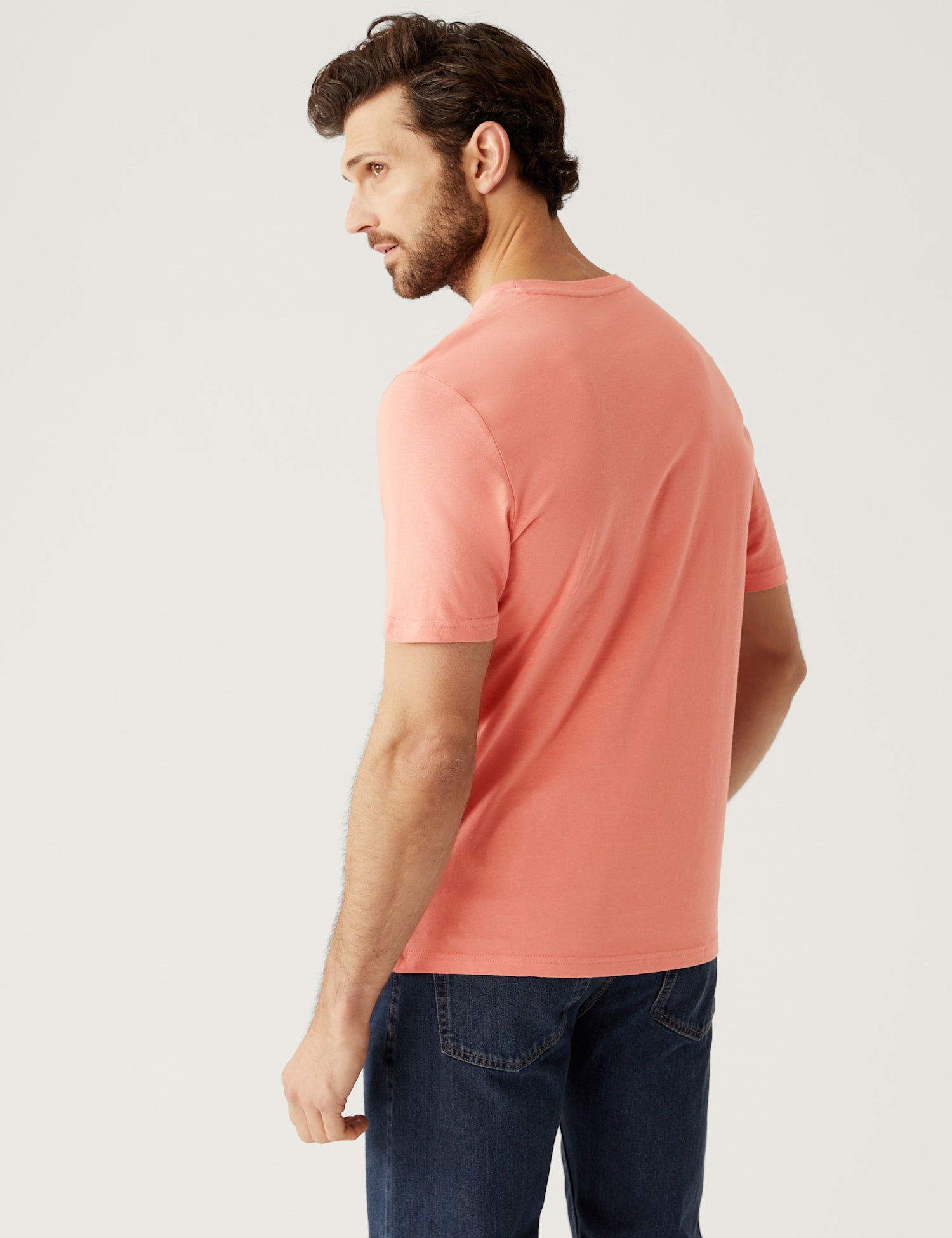 Regular Fit Pure Cotton Crew Neck T-Shirt