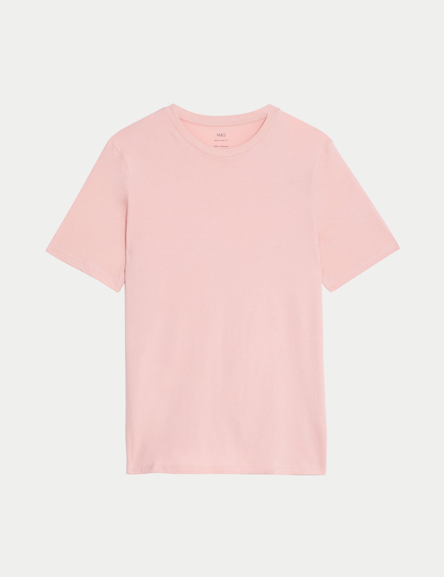 Regular Fit Pure Cotton Crew Neck T-Shirt