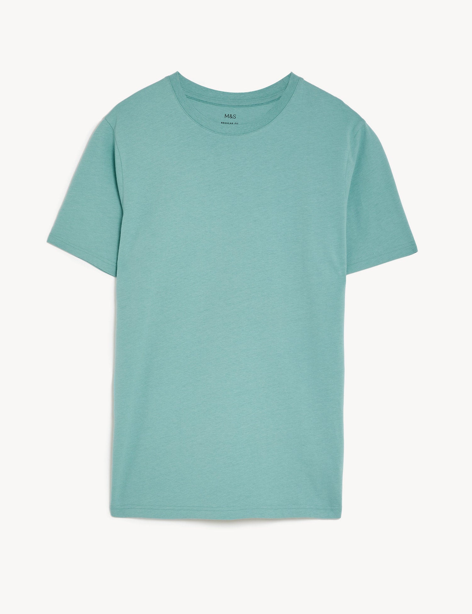 Pure Cotton Crew Neck T-Shirt