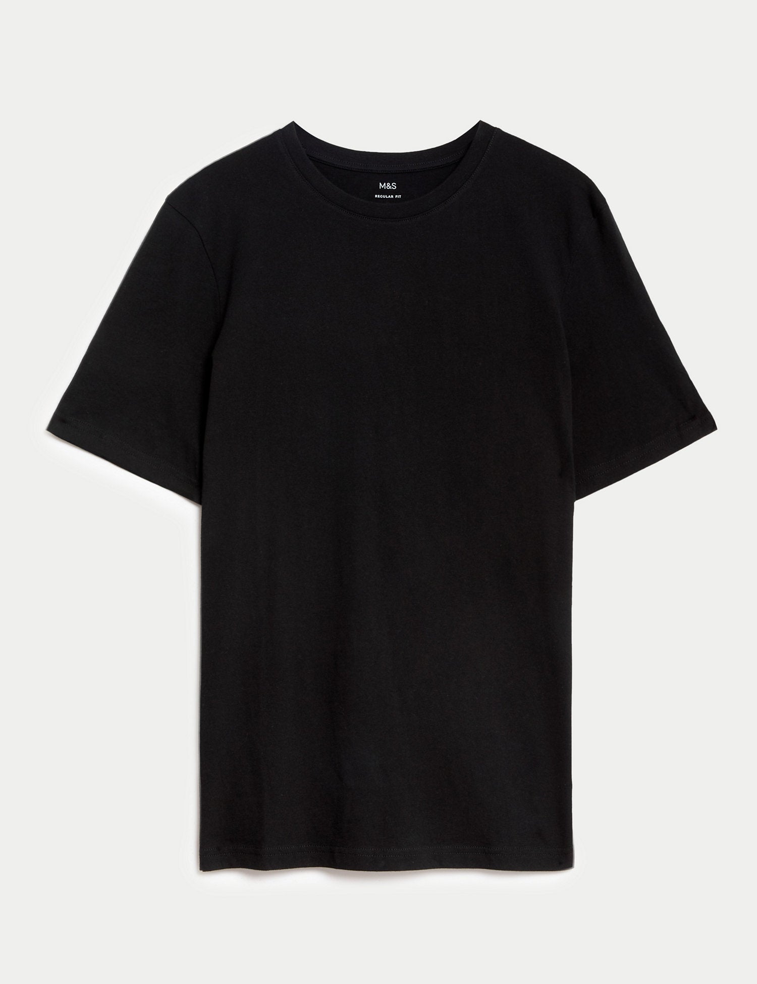 Pure Cotton Crew Neck T-Shirt
