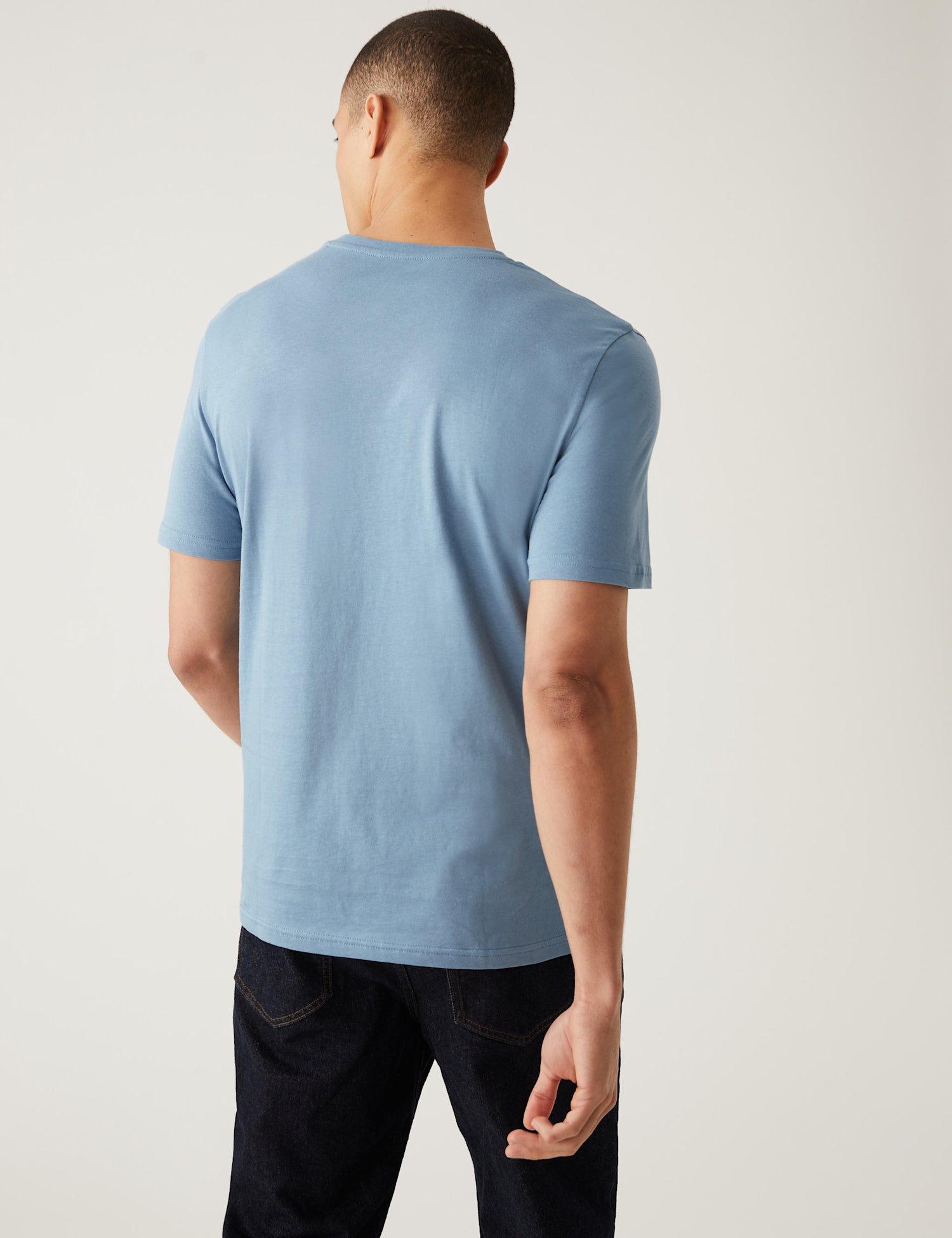 Pure Cotton V-Neck T-Shirt