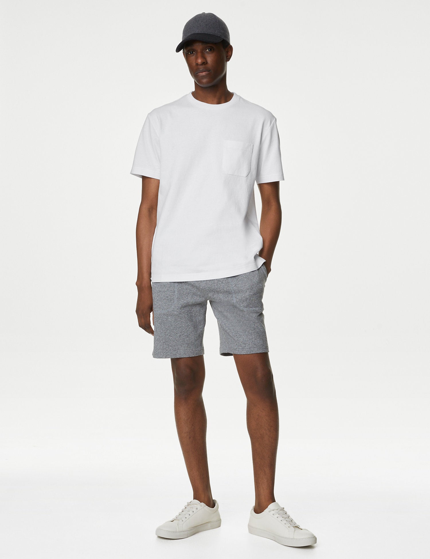 2pk Pure Cotton Crew Neck T-Shirts