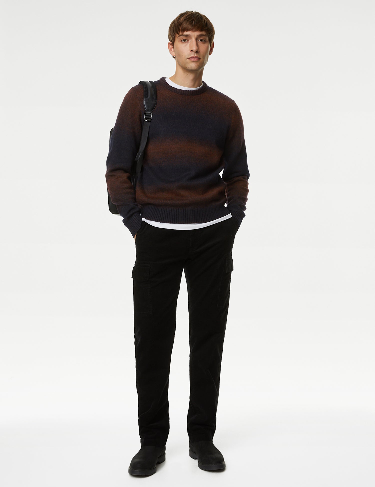 Striped Crew Neck Jumper