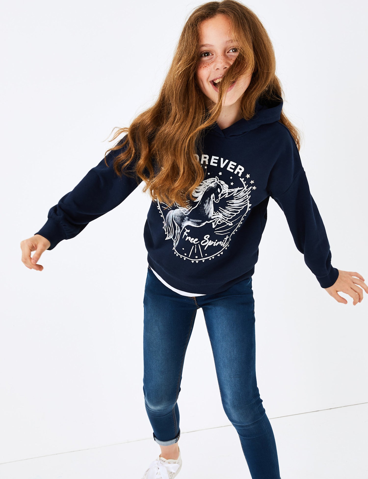 Forever Free Spirit Unicorn Hoodie