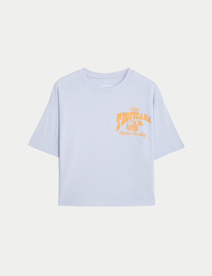 Pure Cotton Graphic T-Shirt