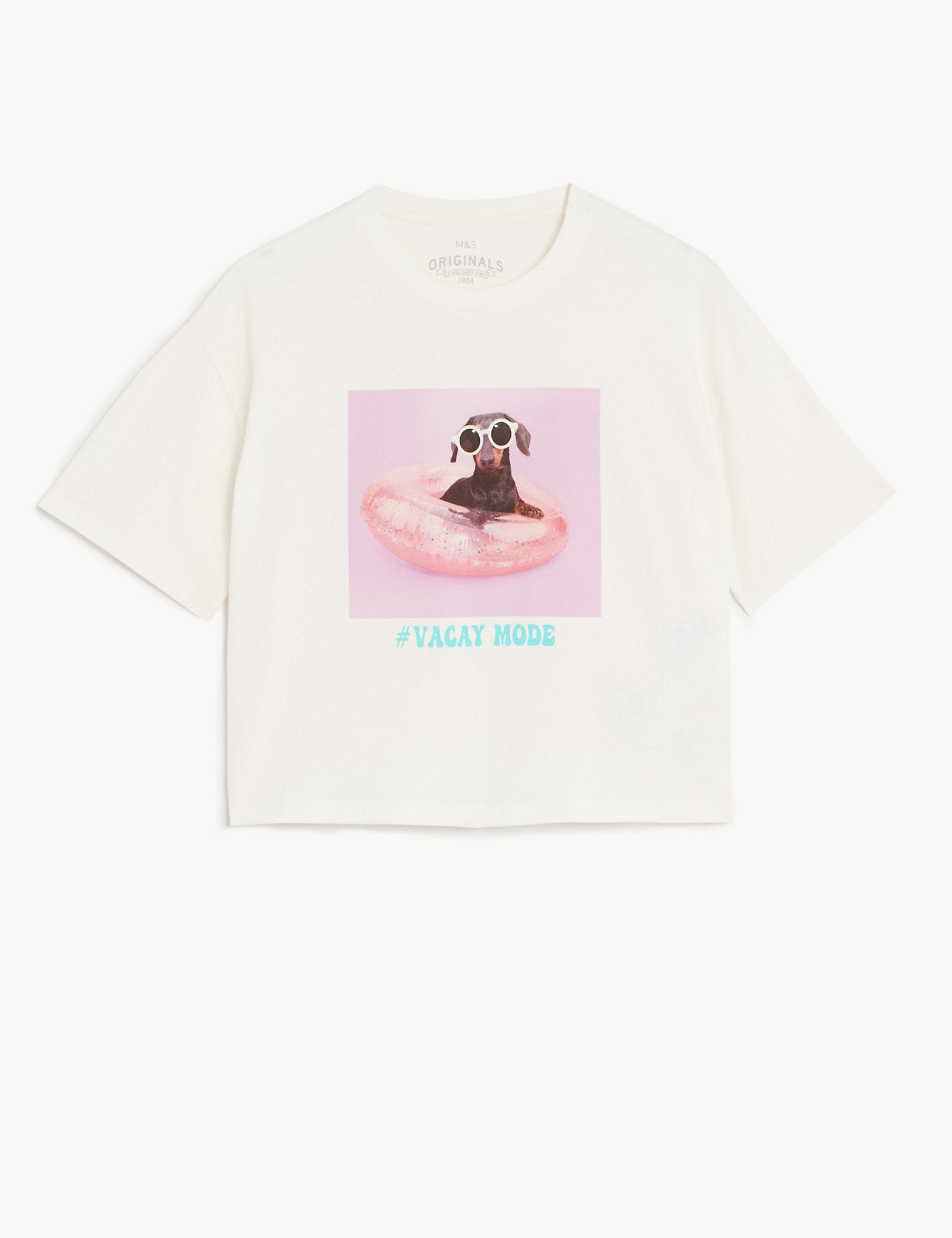Pure Cotton Photographic Dog T-Shirt