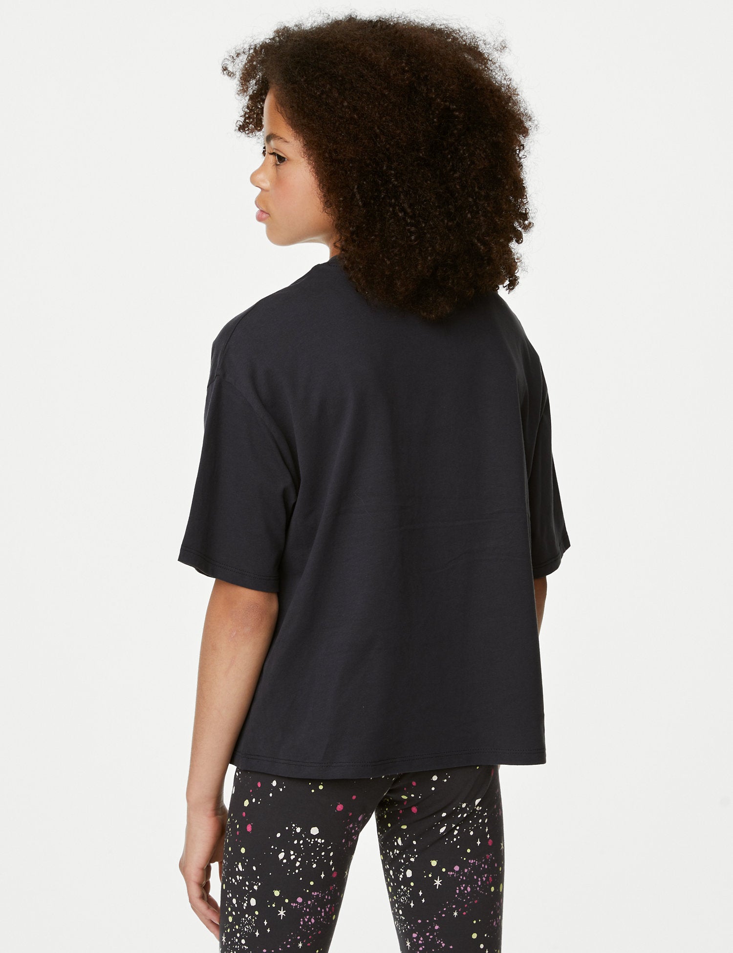 Pure Cotton Slogan T-Shirt