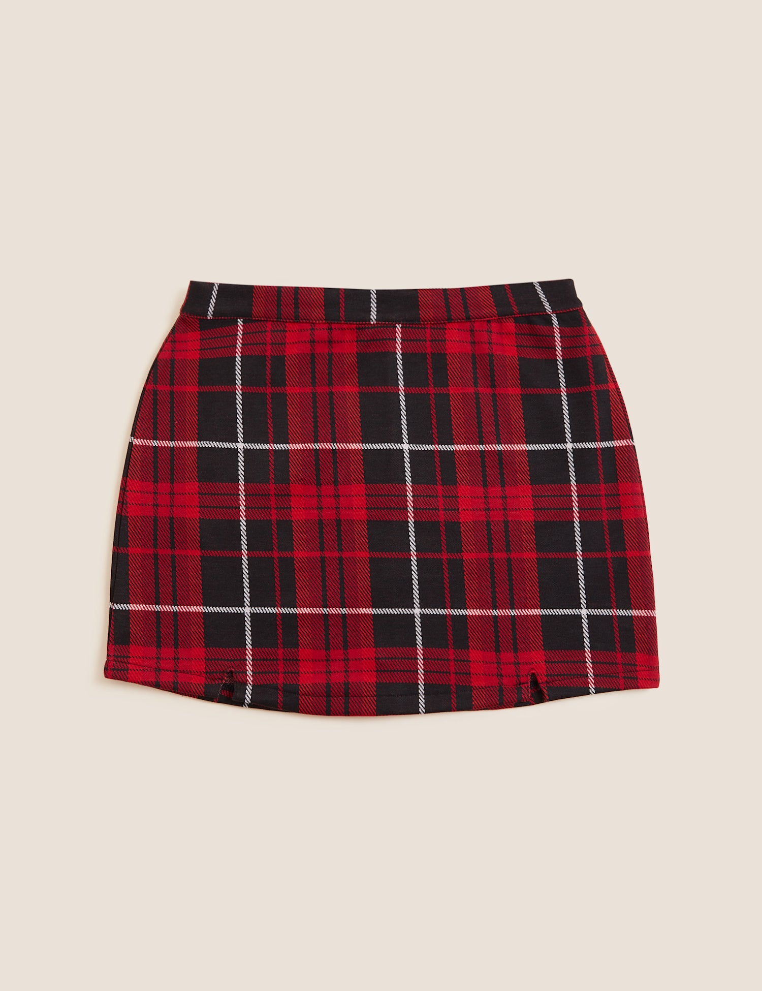 Checked Skirt