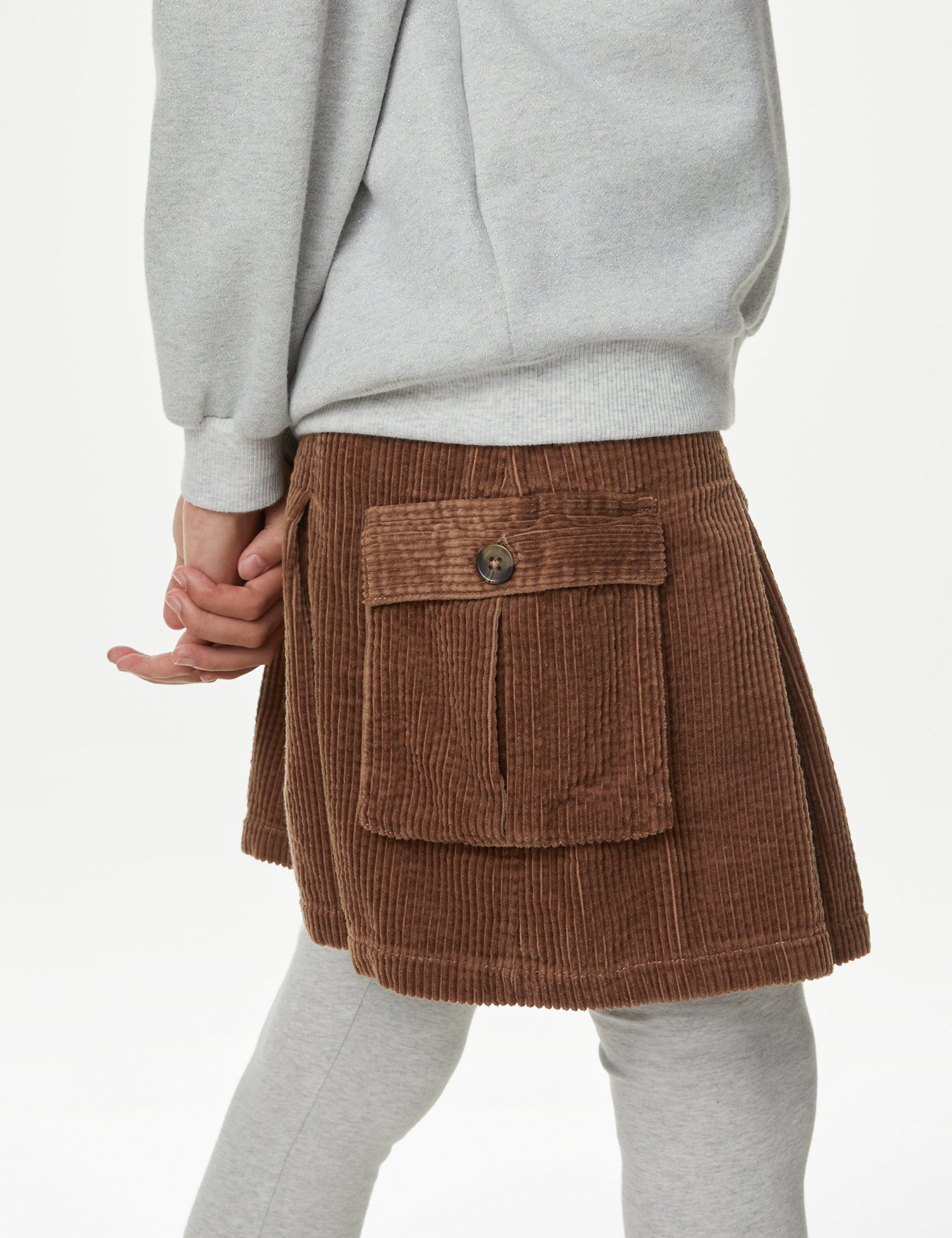 Pure Cotton Cargo Skirt