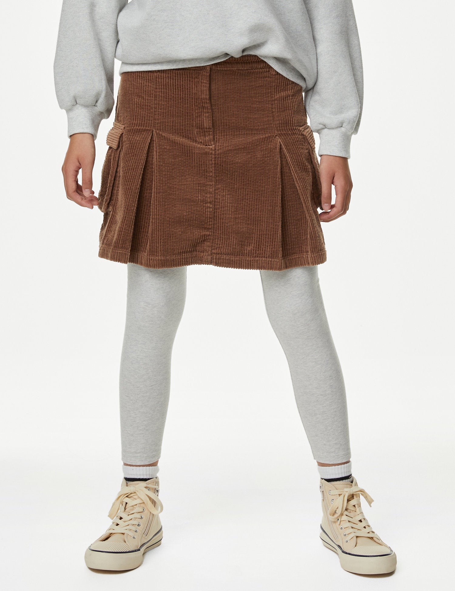 Pure Cotton Cargo Skirt