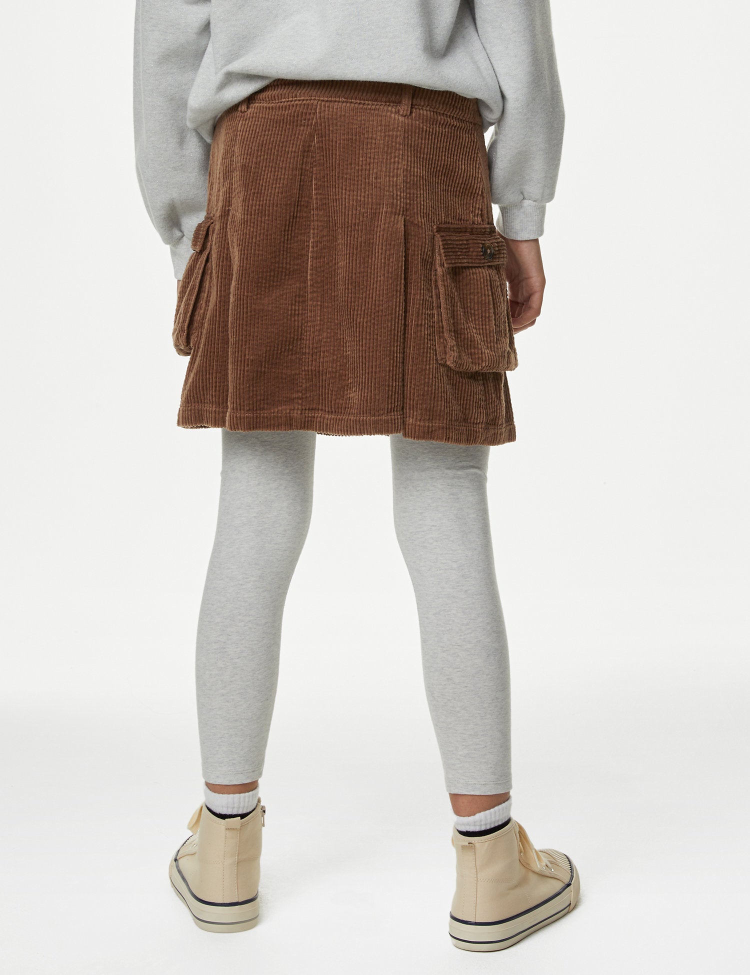 Pure Cotton Cargo Skirt