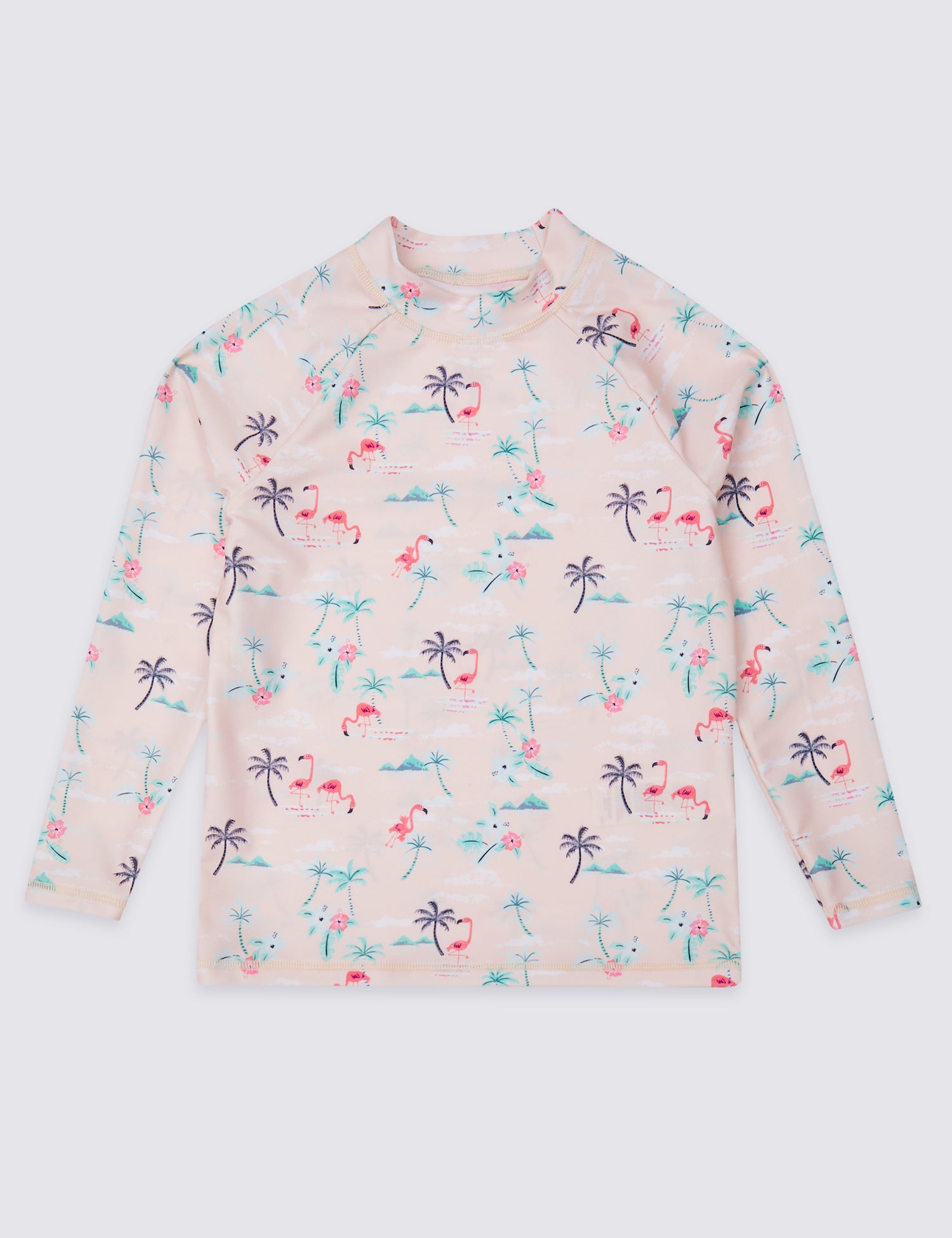 Sustainable Flamingo Rash Vest
