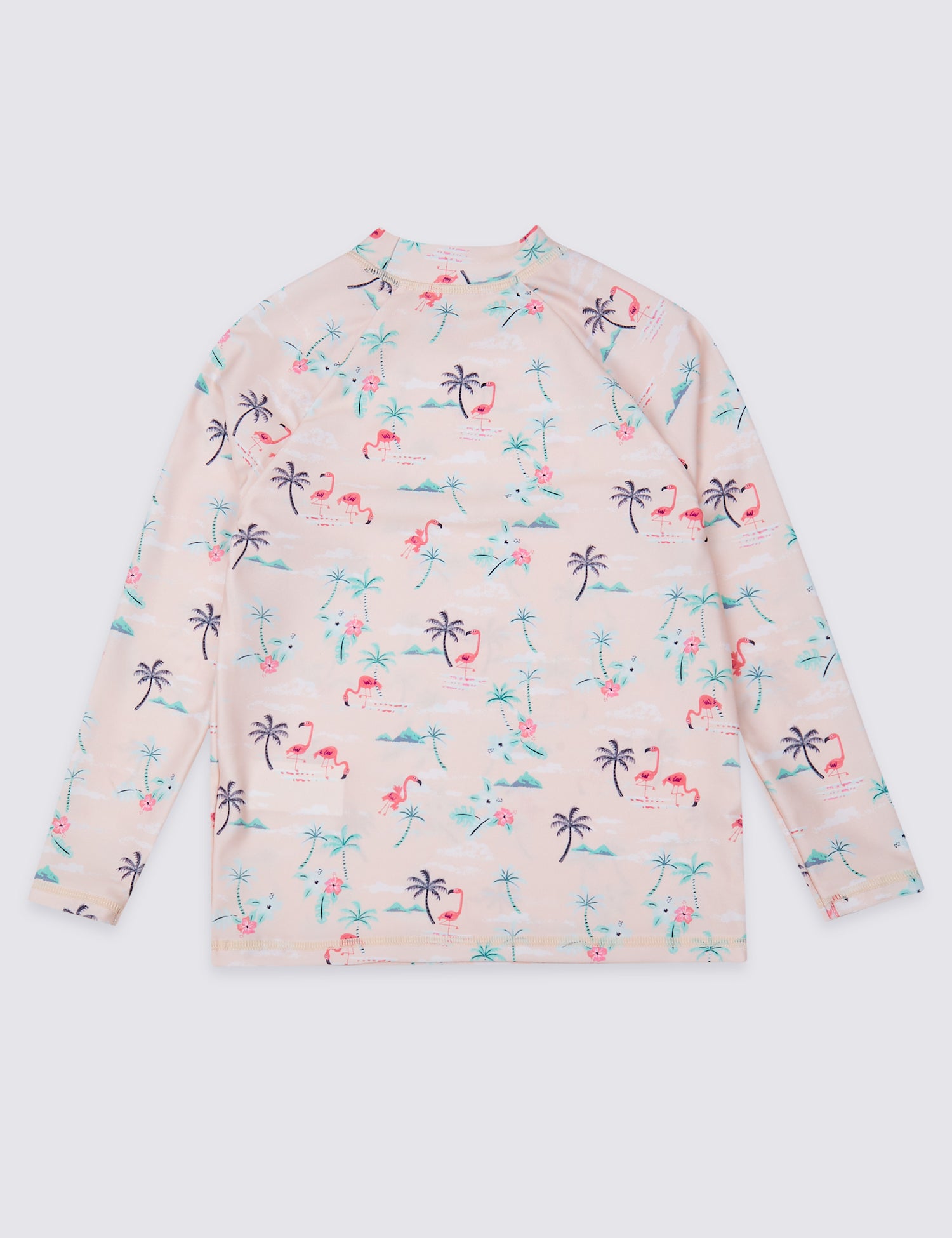 Sustainable Flamingo Rash Vest