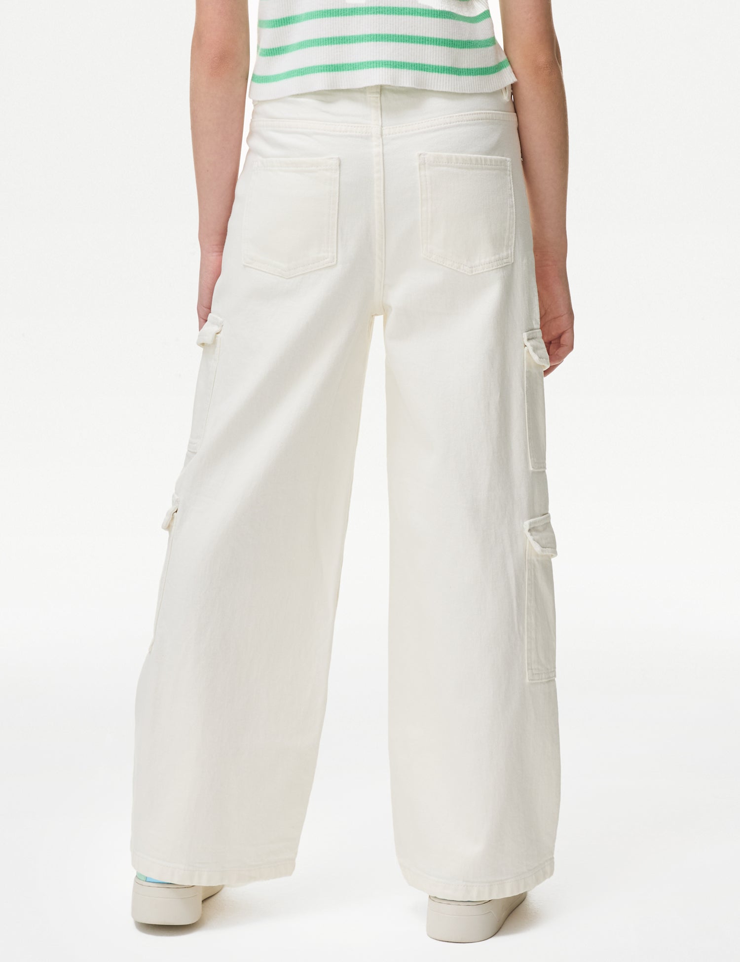 Cotton Rich Cargo Jeans