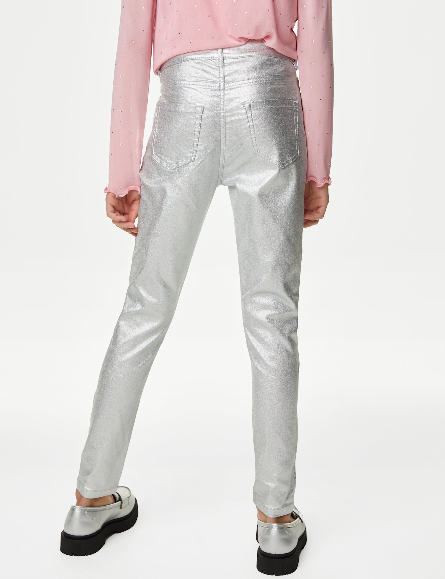 Skinny Foil Jeans