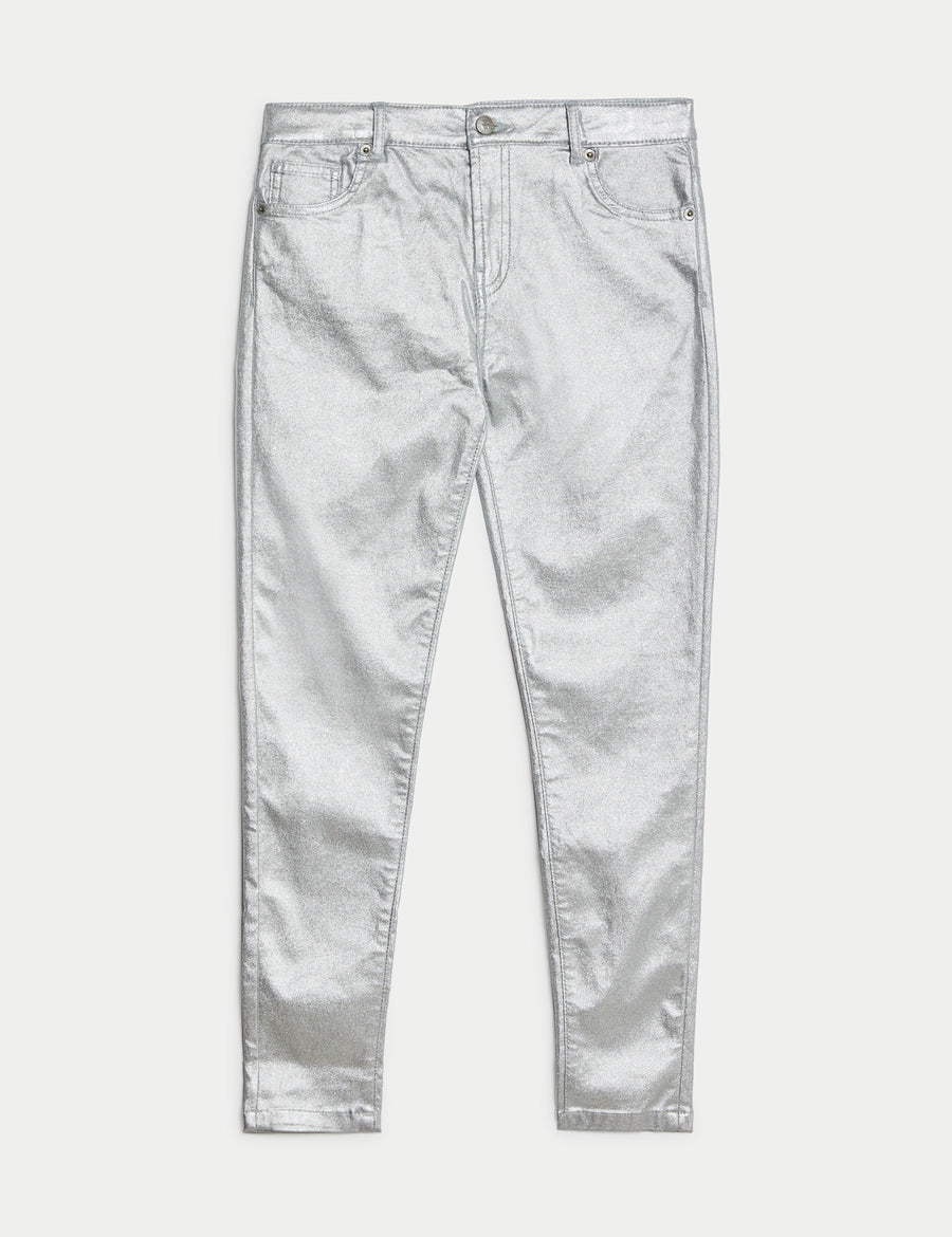 Skinny Foil Jeans